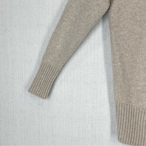 Nordstrom Signature - 100% Cashmere Split Turtleneck Sweater - Size Small - Picture 11 of 13